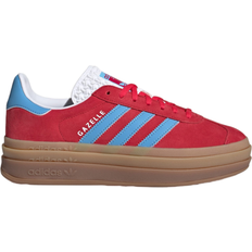 Damen - Rosa Sneakers Adidas Gazelle Bold W - Active Pink/Semi Blue Burst/Cloud White