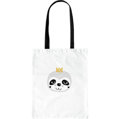 Tygkassar Bonamaison Printed Tote Bag - White