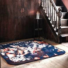 Carpets & Rugs Rosalind Wheeler Janyce Rose Tufted Black/Orange/White