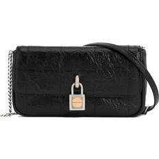 Charles & Keith Suki Padlock Crossbody Bag - Black