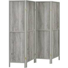 Benjara 70 Abstract 4-Panel Room Divider