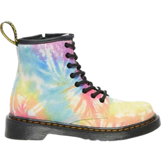 Dr. Martens Junior 1460 Tie Dye Lace Up Boots - Multi/Tie Dye