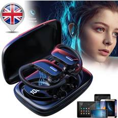 Bluetooth Sport Gym Earbuds Sweatproof