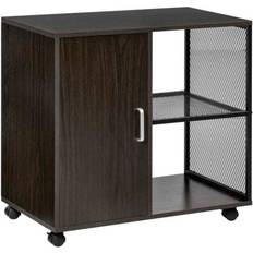 Brown Cabinets Homcom Home Office Brown Storage Cabinet 70x65.5cm