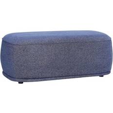 Hübsch Modern Blue Pouffe 34cm