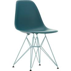 Vitra Eames Plastic Side Chair DSR RE Gestell Himmelblau