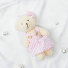 Leksaker Shein 1pc Mini Couple Style Teddy Bear Cute Plush Toy Doll For Home Decoration, Gift, Bag Accessory
