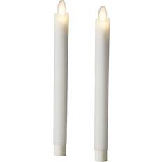 Dacore Stagelys Hvid LED-lys 22cm 2stk