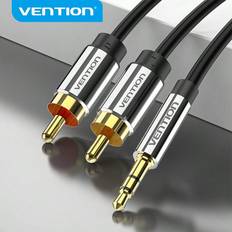 Shein VENTION RCA To 3.5mm, 3.5mm To RCA Cable 2-Male RCA To 3.5mm Retro Aux