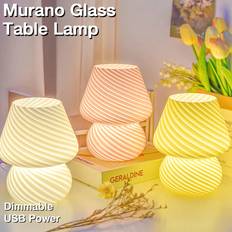 Shein 1pc Murano Bordslampa