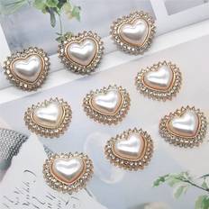 Shein 10 Stücke Herz Design Knopf