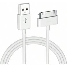 Ipod touch Shein USB Charging Cable, 4.0ft USB Sync Charging Cord IPhone Compatible For 4 4s 3G 3GS IPad 1 2 3 IPod Touch Nano White 1 PCS