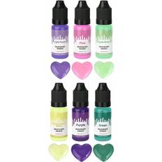 Shein 18 Colors 10ml Resin Pigment Set Art Liquid Colorant Ink Diffuser DIY UV Epoxy Mold Jewelry Making Crafts Art Set