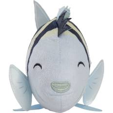 Disney Princess Disney The Little Mermaid Flounder Small Plush Stuffed Animal, Fish, Officially Licensed Kids Toys for Ages 3 Up, Basket Stuffers and Small Gifts by Just Play