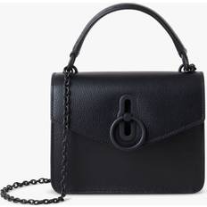 Mulberry Small Amberley Classic Grain Crossbody Bag, Black