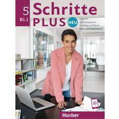 Books Schritte Plus Neu sechsbandige Ausgabe: Kurs und Arbeitsbuch B1.1 mit Audi Paperback