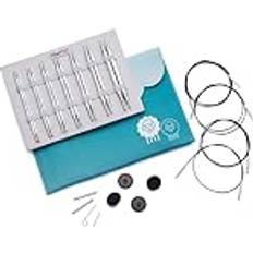 Knitpro cubics sæt Knitpro Nova Cubics Deluxe Rundpindesæt 60-80-100 cm