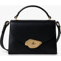 Mulberry Small Lana Top Handle Bag, Black