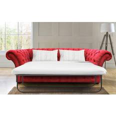 Red Chesterfield Sofa 3 Seater