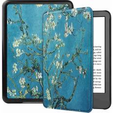 Amazon kindle 2022 INCOVER Amazon Kindle 11th Generation 2022 Fodral Konstläder Funktion Blomma Grenar