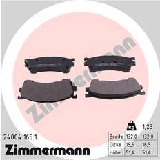 Friction Breaking Zimmermann Brake Pad Set 24004.165.1