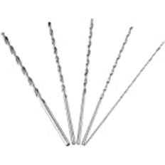 Walfront 5st extra lång träborrsats, höghastighetsborrsats set rak skaftborr 2-5mm för trä