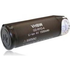 VHBW Battery compatible with Ryobi RP4530, RP4550, RP4900, tek 4, TEK4 Electric Power Tools 1500 mAh, Liion, 4 v