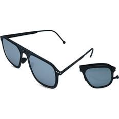 8003 Virgil Folding Sunglasses - Black