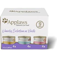 Applaws Variety of Flavors in Broth Limited Ingredient Canned Wet case of