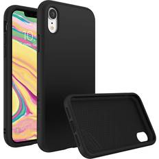 Rhinoshield Ultra Protective Phone Case [iPhone XR] SolidSuit Military Grade Drop Protection Against Full Impact, Supports Wireless Charging, Slim, Scratch Resistant Classic Black