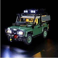 YEABRICKS LED Light for Lego-10317 Icons Land Rover Classic Defender 90 Building Blocks Model Lego Set NOT Included