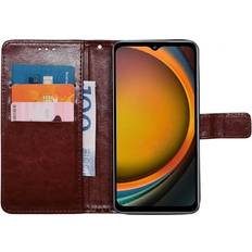 CaseOnline Wallet cover 3-kort Samsung Galaxy Xcover 7 Brun