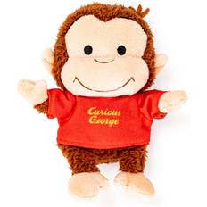 Kids Preferred KIDS PREFERRED Curious George Cuteeze Monkey Stuffed Animal Plush Red Shirt Toys Soft Cuddle Plushie Gifts for Baby and Toddler Boys and Girls 7 Inches