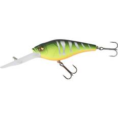 Caperlan Deep Crankbait Hard Lure Wxm Crkdd 80f Firetiger Light Grey/fluo Green/fluo Orange