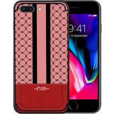 NXE iPhone 7 Plus,8 Plus Skal med ett exklusivt motiv Röd
