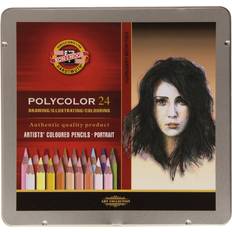 Koh-I-Noor Polycolor Portrait Artist's Coloured Pencils Set of 24