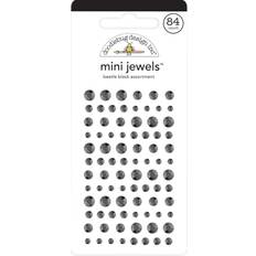 Black Crafts Doodlebug Bettle Black Adhesive Mini Jewels