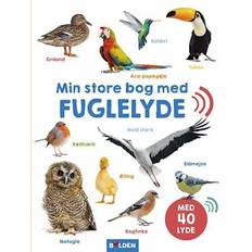 Dyr & Natur Bøger Min store bog med fuglelyde (Indbundet, 2025)
