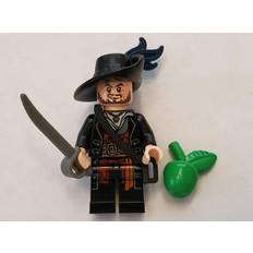 LEGO Lego Pirates of the Caribbean Minifigure Hector Barbossa x1 Loose