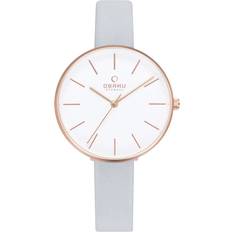 Obaku Armbandsur Obaku Viol White Ladies V211LXVIRL