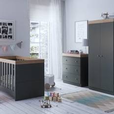 Little Acorns Burlington 3 Piece Nursery Set Grey
