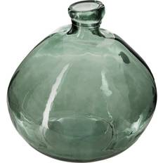 Verre Vases Atmosphera Rond En Verre Recyclé D 33 x H 33 cm Vase