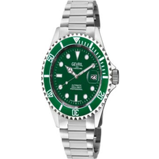 Automatic SW200 Green Emerald Dial Bracelet