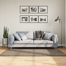 Carpets & Rugs vidaXL Istan High Pile Rug 120 x 170 cm Grey cm