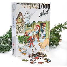 Jule puslespil, Julehytten, 1.000 brikker