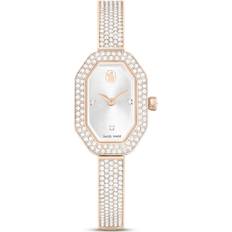 Swarovski Woman Wrist Watches Swarovski Dextera Champagne Gold-Tone White Crystal Swiss Made Bangle