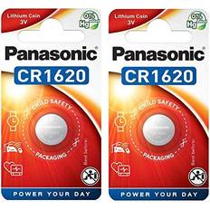 Cr1620 Panasonic 2 x CR1620 1620 3V Lithium Batteries