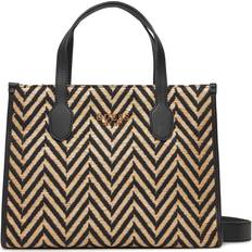 Raffia Handbags Guess Silvana Raffia Handbag Black T/U