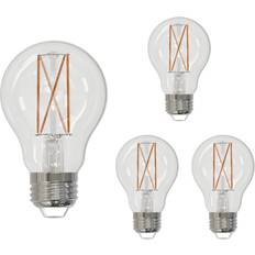 Light Bulbs Bulbrite 862828 Pack of 4 14 Watt Dimmable Medium E26 LED 1600 Lumens 3000K and 90CRI Clear LED Clear