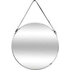 Verre Accessoires d'intérieur Atmosphera Design En Métal Belt 38 cm Miroir Mural 36cm